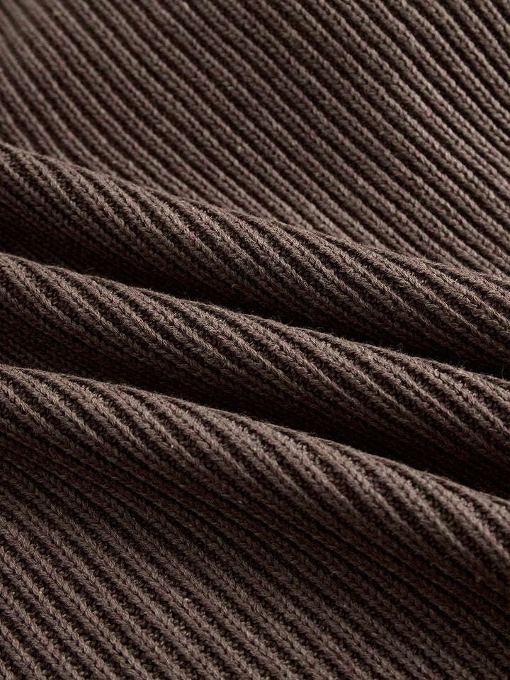 AURORA | RUFFLED KNIT DRESS