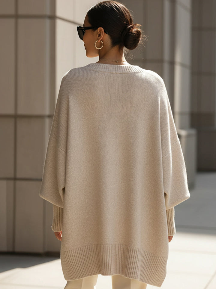 SOPHIE | WOOL-BLEND OVERSIZED SWEATER
