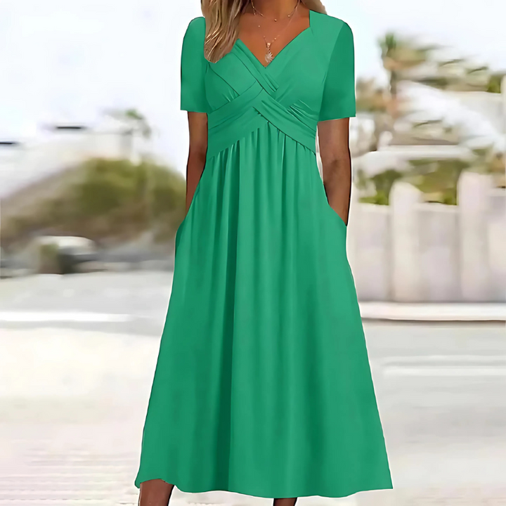 MOLLY | ELEGANT DRESS WITH TUMMY COVERAGE