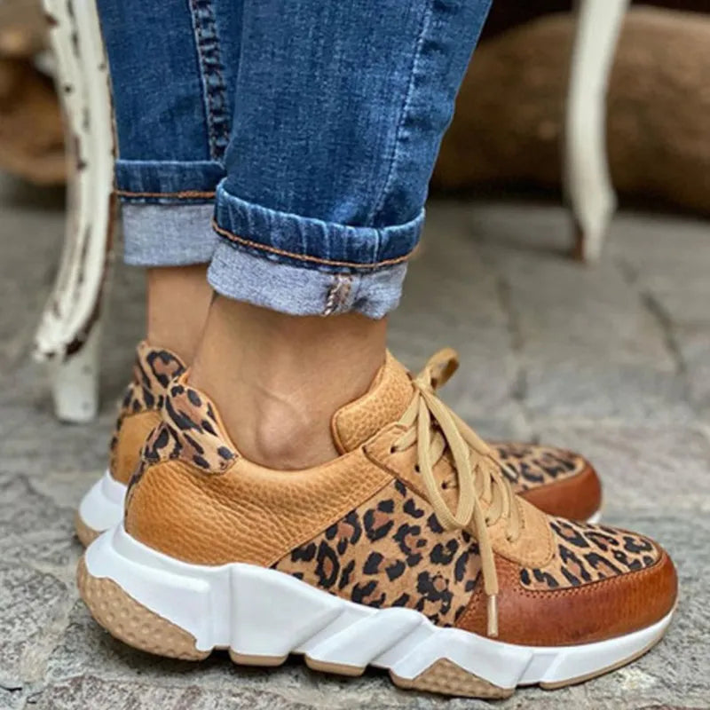 OLIVIA | COMFORTABLE LEOPARD SNEAKERS