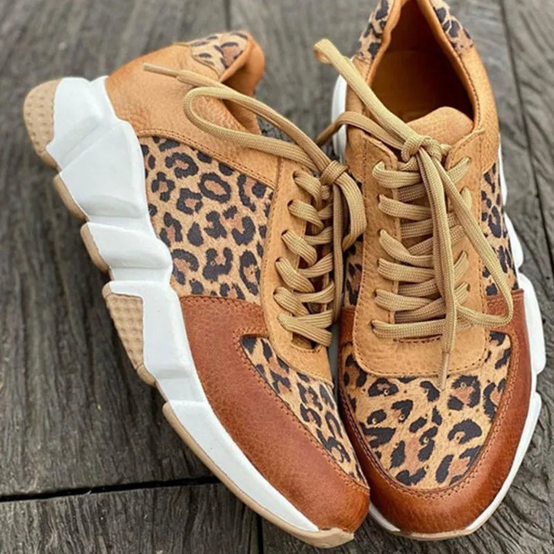 OLIVIA | COMFORTABLE LEOPARD SNEAKERS