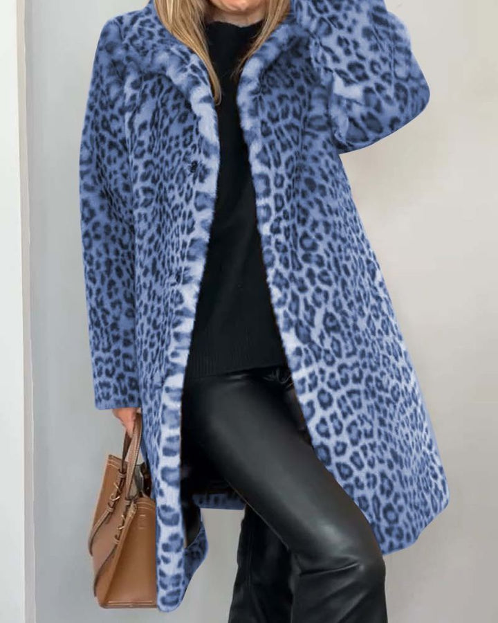 ELOISE | ELEGANT LEOPARD COAT