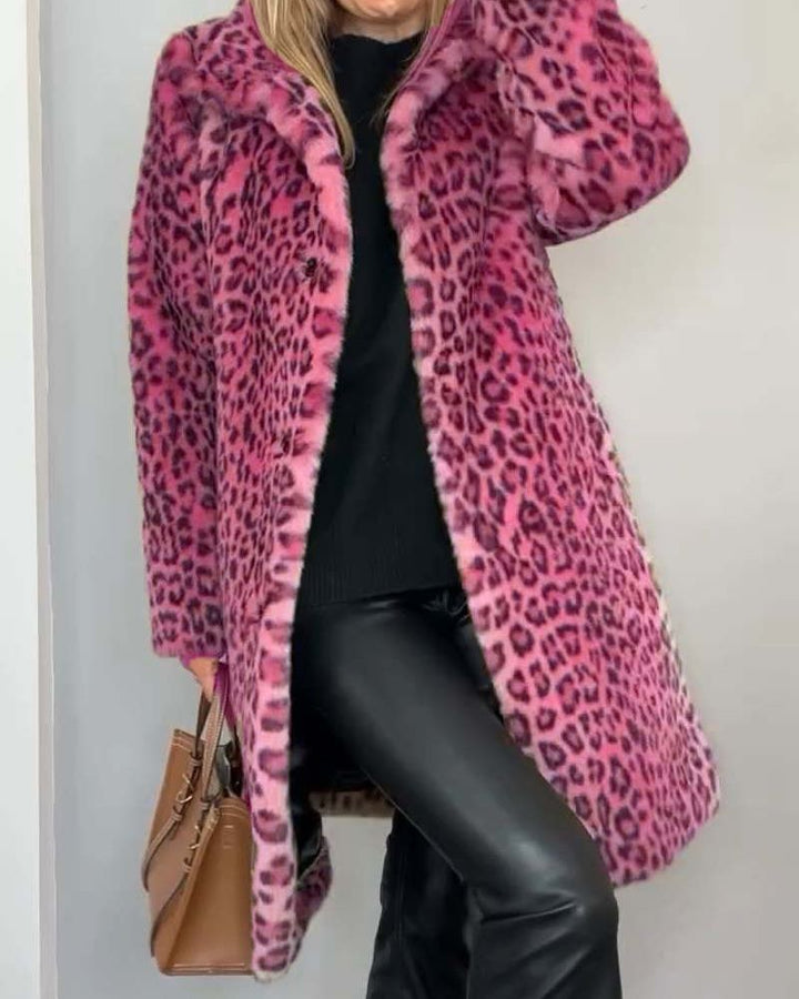 ELOISE | ELEGANT LEOPARD COAT