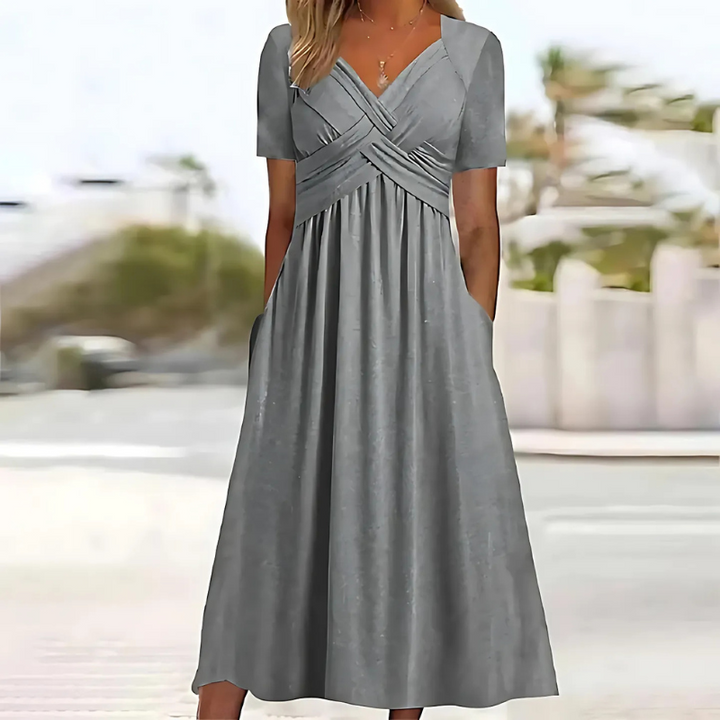 MOLLY | ELEGANT DRESS WITH TUMMY COVERAGE