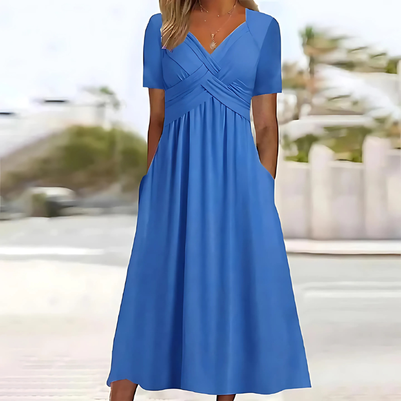 MOLLY | ELEGANT DRESS WITH TUMMY COVERAGE