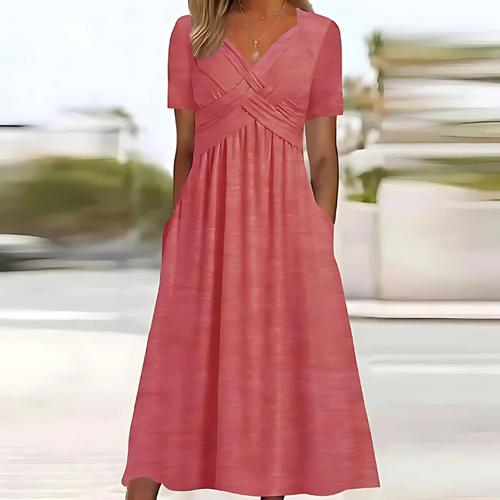 MOLLY | ELEGANT DRESS WITH TUMMY COVERAGE