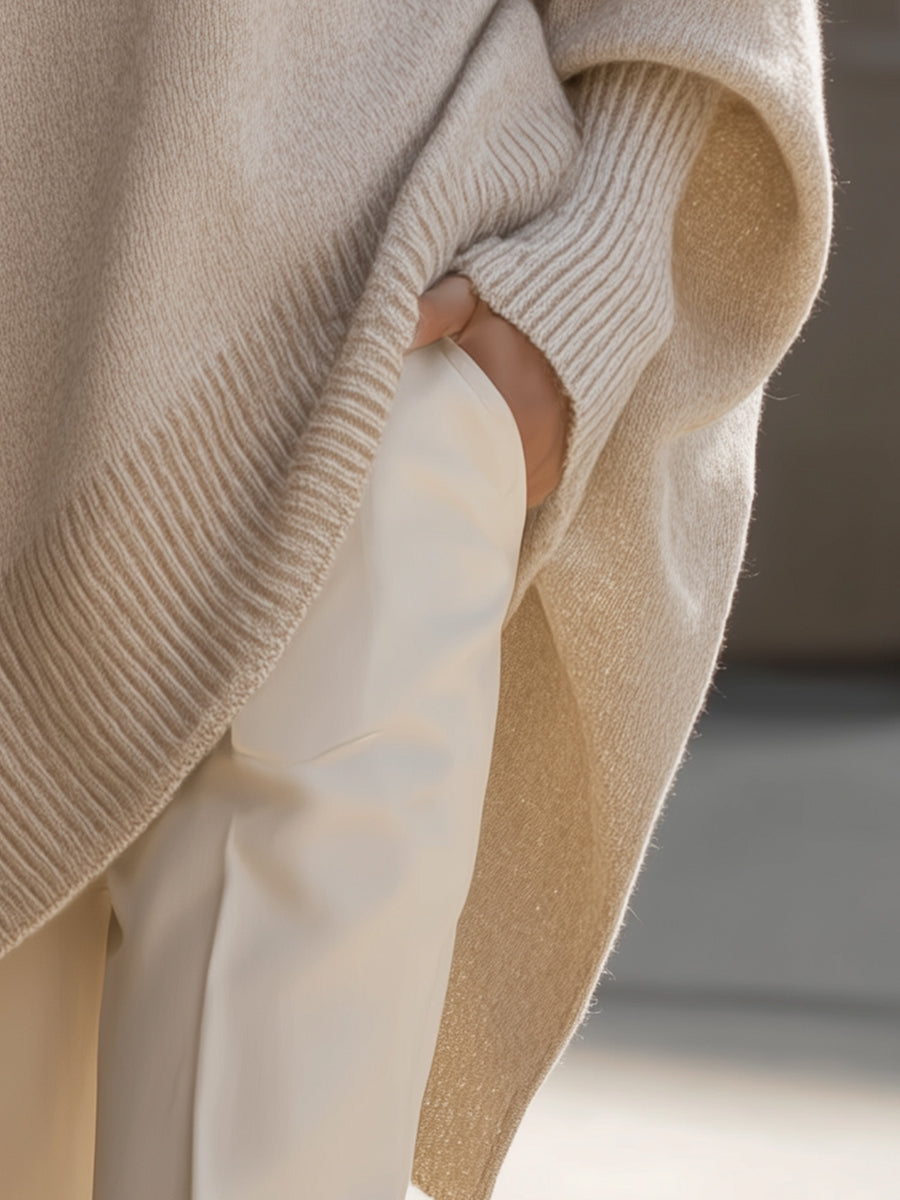 SOPHIE | WOOL-BLEND OVERSIZED SWEATER