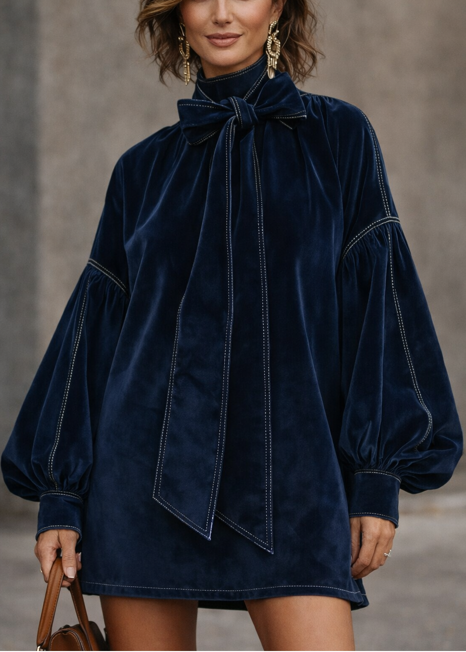 SIENA | ELEGANT VELVET MINI DRESS