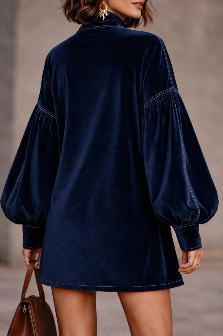 SIENA | ELEGANT VELVET MINI DRESS