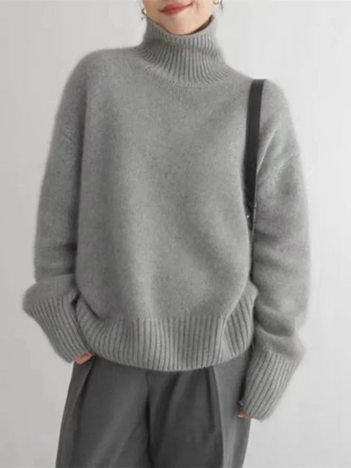 FREYA HIGH-NECK SWEATER