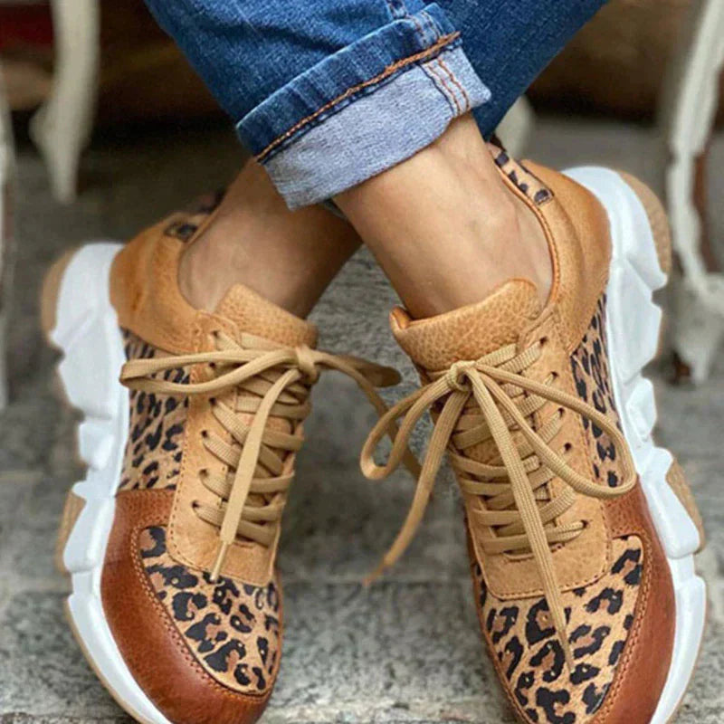 OLIVIA | COMFORTABLE LEOPARD SNEAKERS