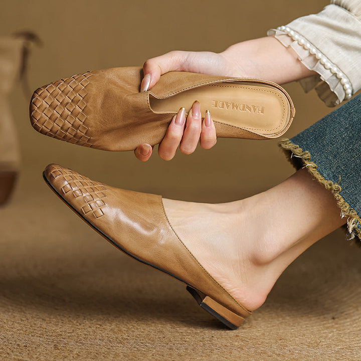 HEYLA | GENUINE LEATHER MULES