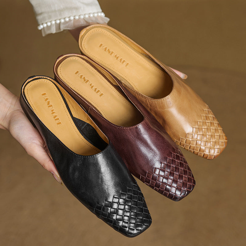 HEYLA | GENUINE LEATHER MULES