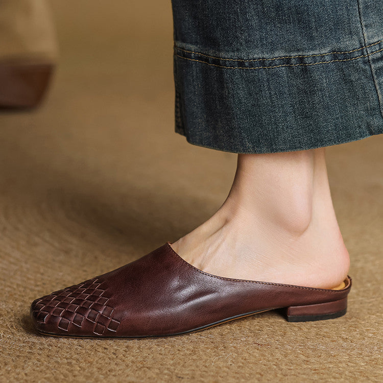 HEYLA | GENUINE LEATHER MULES