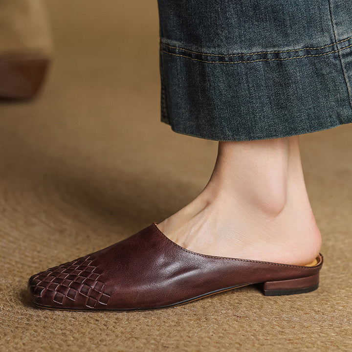 HEYLA | GENUINE LEATHER MULES