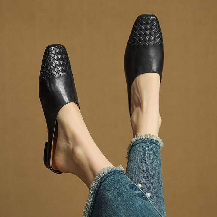HEYLA | GENUINE LEATHER MULES