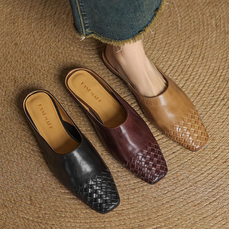 HEYLA | GENUINE LEATHER MULES