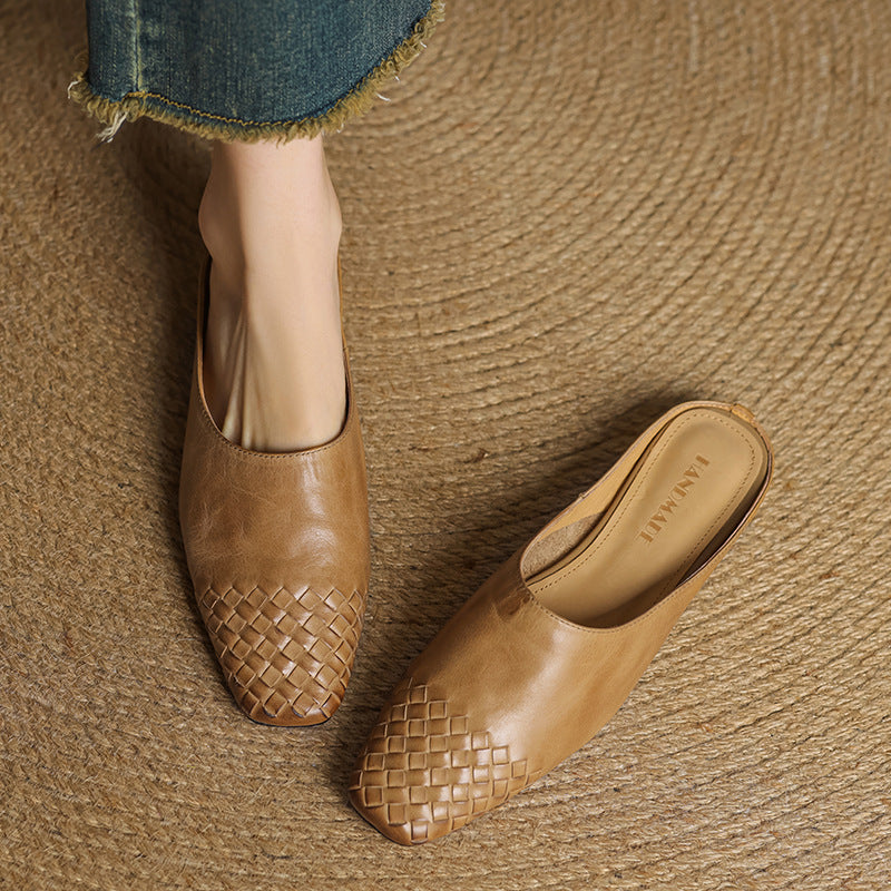 HEYLA | GENUINE LEATHER MULES