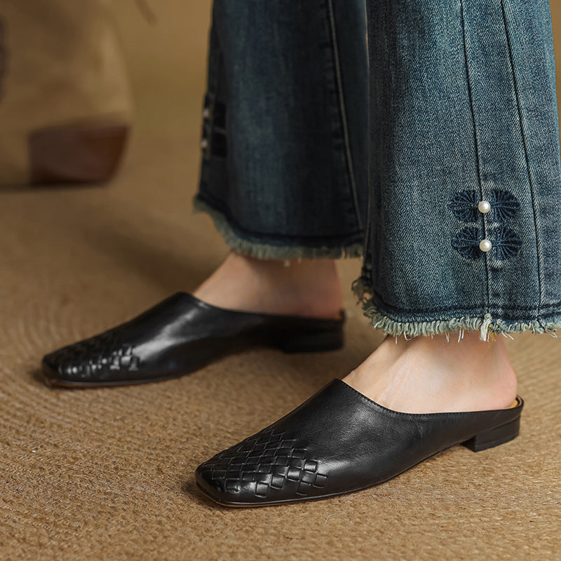 HEYLA | GENUINE LEATHER MULES