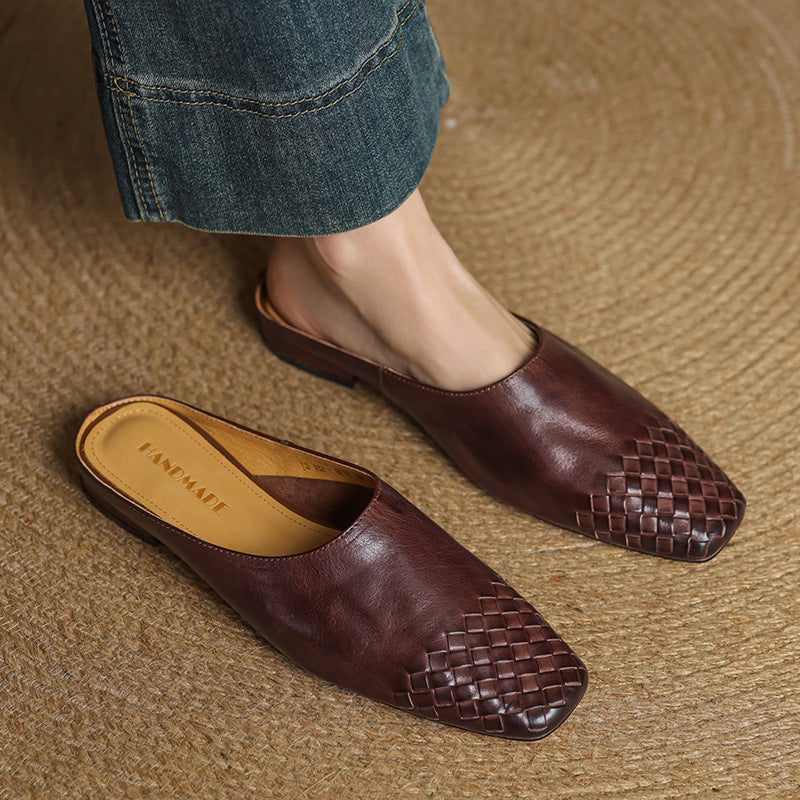 HEYLA | GENUINE LEATHER MULES