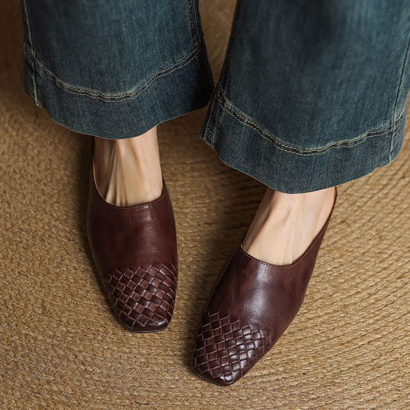 HEYLA | GENUINE LEATHER MULES