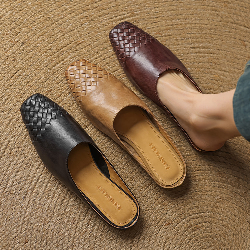 HEYLA | GENUINE LEATHER MULES