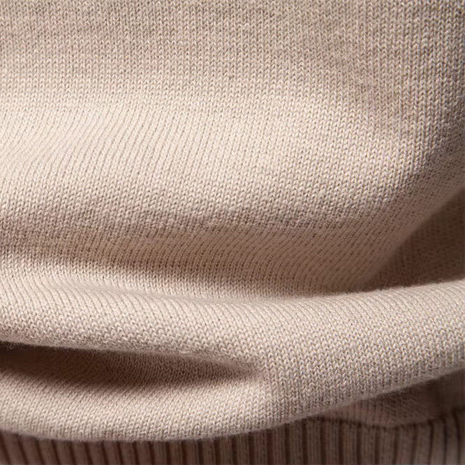 GEORGE | GRID-KNIT COTTON SWEATER