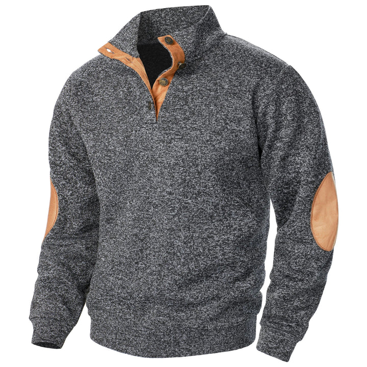 THOMAS | REFINED HALF-BUTTON PULLOVER