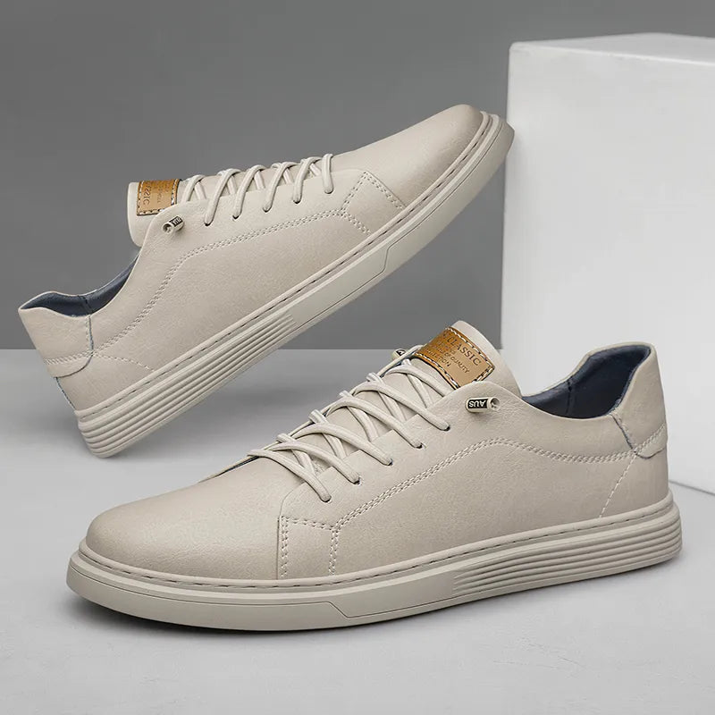 ALFIE | LEATHER TRAINERS