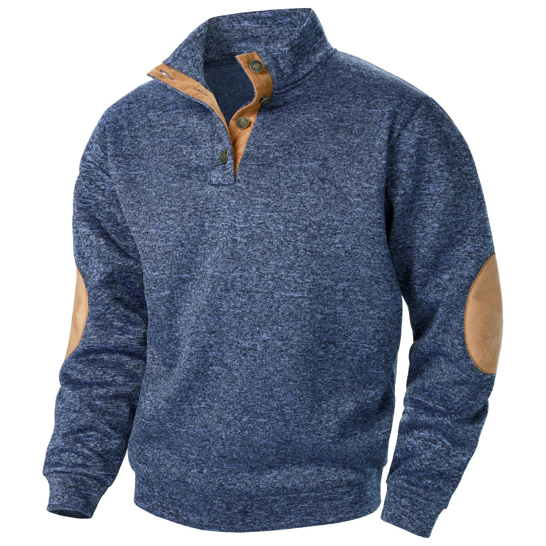 THOMAS | REFINED HALF-BUTTON PULLOVER