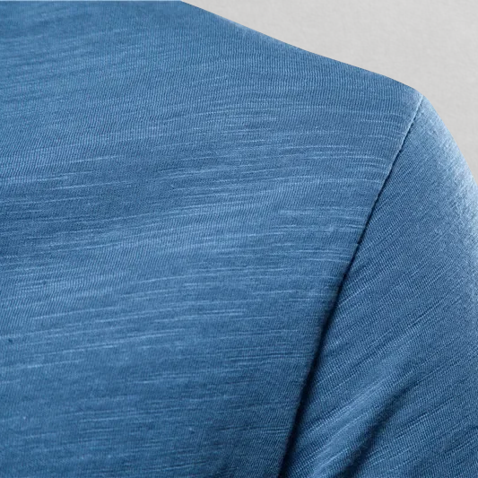 MADDOX | V-NECK COTTON T-SHIRT