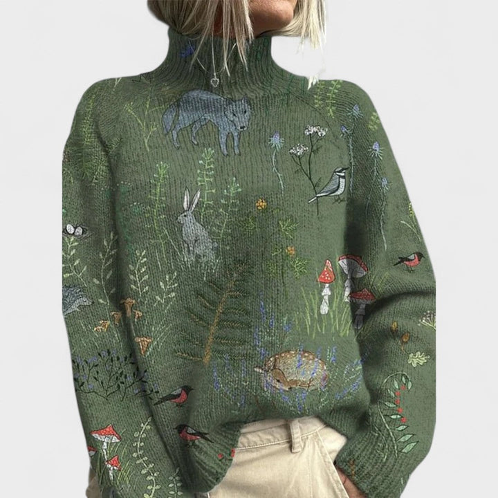 VICTORIA | WARMER AND MORE ELEGANT ROLL-NECK JUMPER