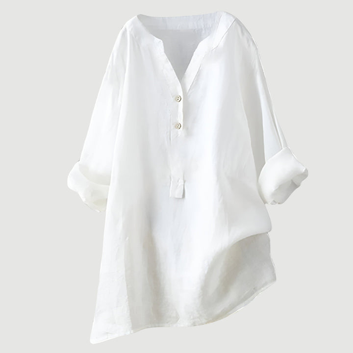 OPHELIA | AIRY AND COMFORTABLE LINEN TOP