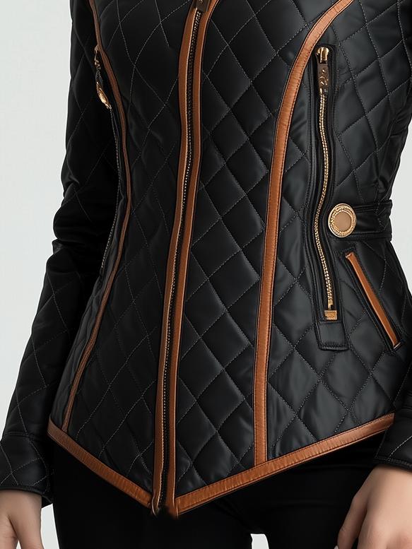 HANNAH | DIAMOND-QUILTED PADDED JACKET