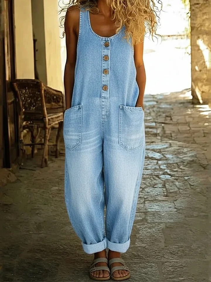 RUBY | VINTAGE COTTON OVERALLS