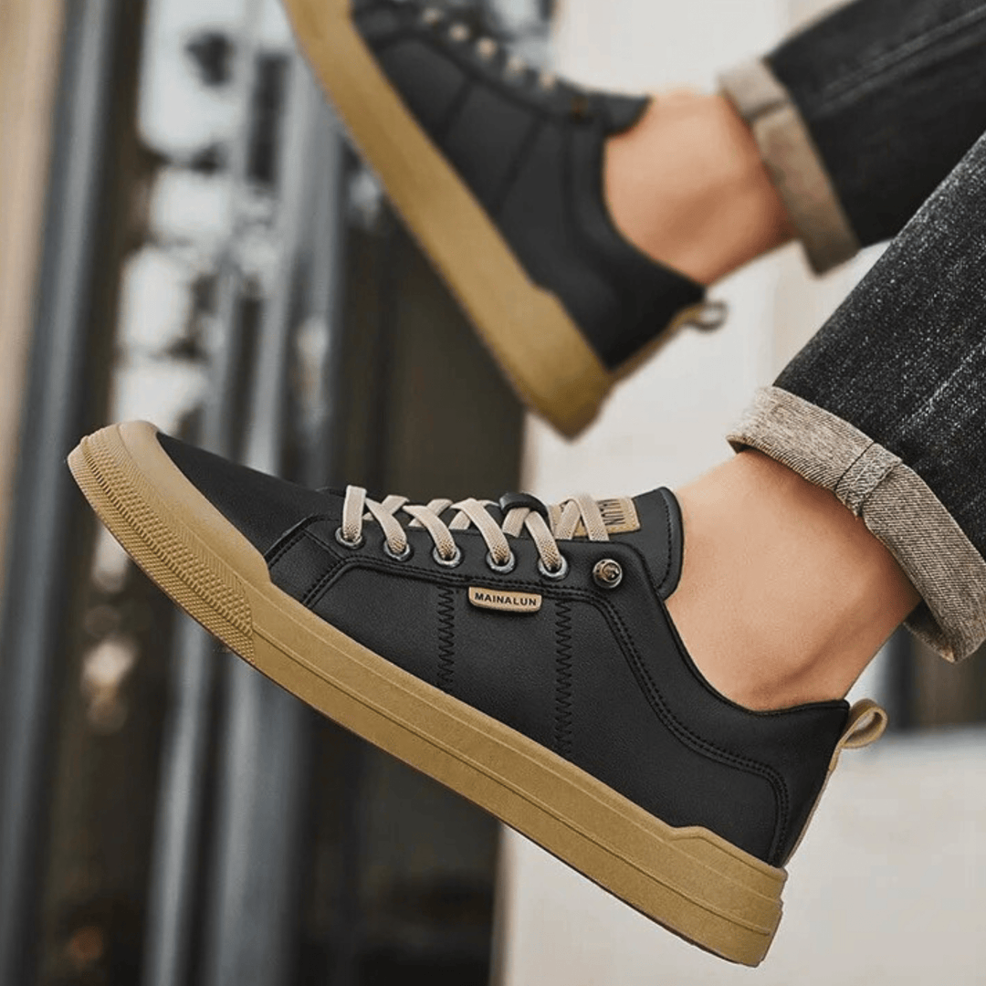 HUNTER | LEATHER TRAINERS