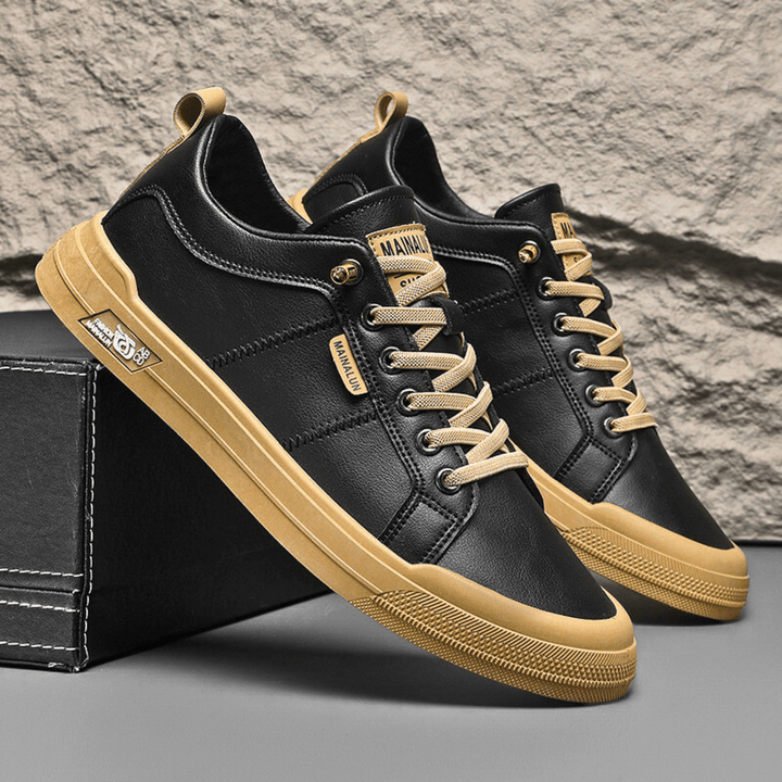 HUNTER | LEATHER TRAINERS