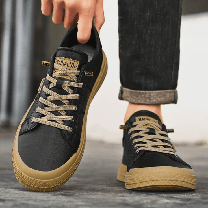 HUNTER | LEATHER TRAINERS
